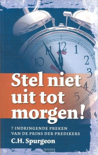 product afbeelding voor: Stel niet uit tot morgen