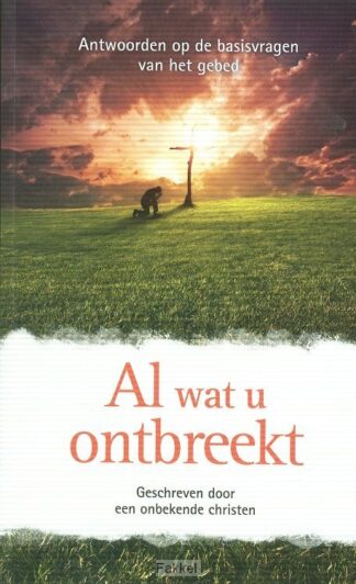 product afbeelding voor: Al wat u ontbreekt