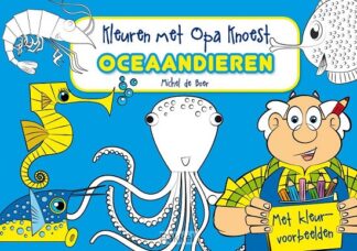 product afbeelding voor: Kleuren met opa knoest oceaan dieren