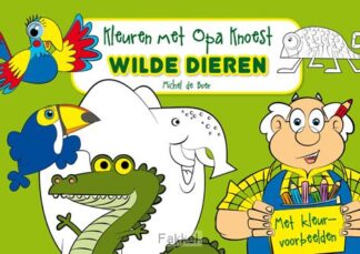 product afbeelding voor: Kleuren met opa Knoest wilde dieren