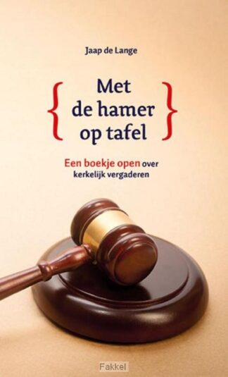 product afbeelding voor: Met de hamer op tafel