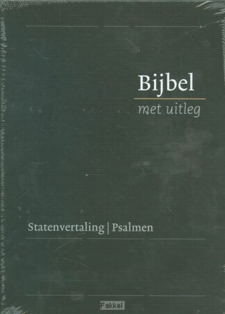 product afbeelding voor: Bijbel bmu GROOT zwart goud