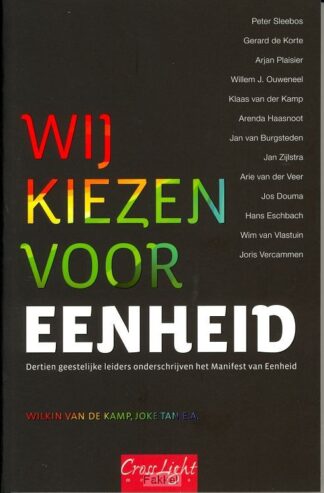product afbeelding voor: Wij kiezen voor eenheid