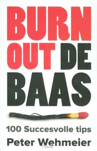 product afbeelding voor: Burnout de baas