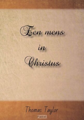 product afbeelding voor: Mens in Christus
