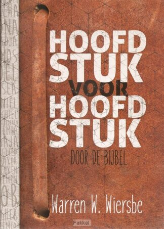 product afbeelding voor: Hoofdstuk voor hoofdstuk door de bijbel