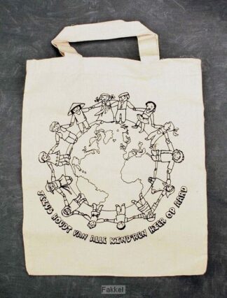 product afbeelding voor: Katoenen draagtas Jezus houdt van alle