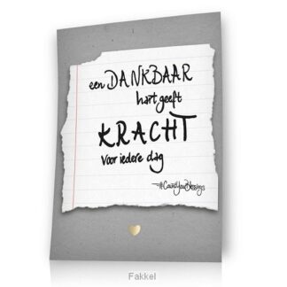 product afbeelding voor: Dankbaar hart
