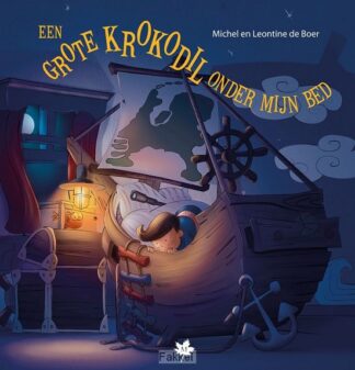 product afbeelding voor: Krokodil onder mijn bed KLEURBOEK