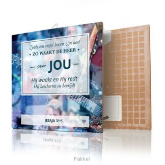 product afbeelding voor: Zoals een vogel boven zijn nest