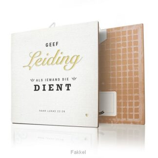 product afbeelding voor: Geef leiding als iemand die dient