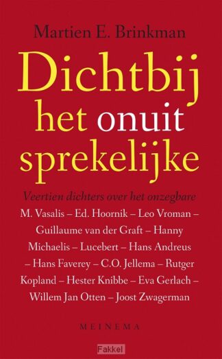 product afbeelding voor: Dichtbij het onuitsprekelijke