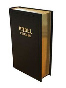 Kerkbijbel K31 psalmen kunstl goudsnee