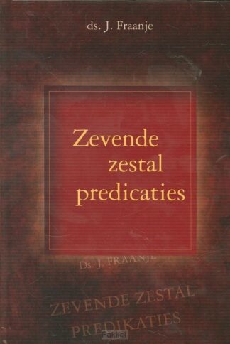 product afbeelding voor: Zevende zestal predikaties