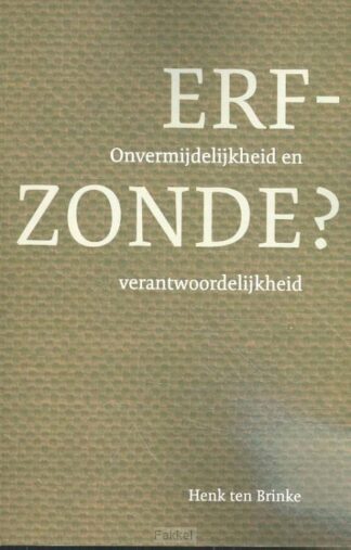 product afbeelding voor: Erfzonde?