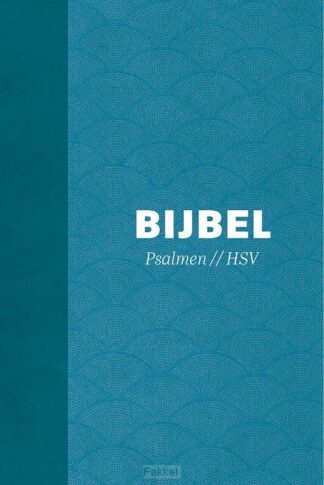 product afbeelding voor: Bijbel hsv met psalmen hardcover petrol