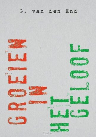 product afbeelding voor: Groeien in geloof