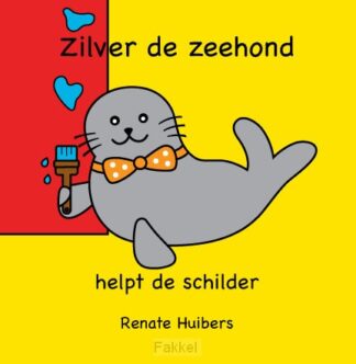 product afbeelding voor: Zilver de zeehond helpt de schilder