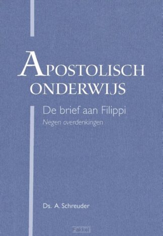 product afbeelding voor: Apostolisch onderwijs