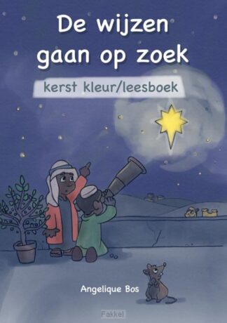 product afbeelding voor: Wijzen gaan op zoek (kerstkleurboek)