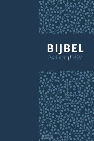 product afbeelding voor: Bijbel HSV psalmen vivella blauw 12x18cm