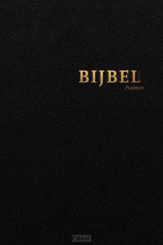 product afbeelding voor: Bijbel HSV psalmen index zwart 12x18cm