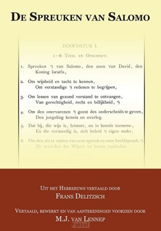 product afbeelding voor: Spreuken van salomo   POD