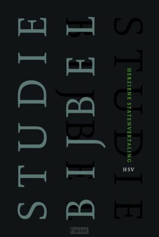 product afbeelding voor: Studiebijbel HSV leer