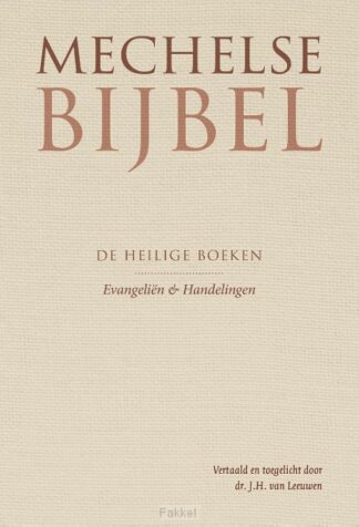 product afbeelding voor: Mechelse Bijbel evangelien - handelingen