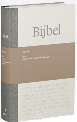 product afbeelding voor: Huisbijbel NBV21 standaard incl. Deut. b