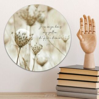 product afbeelding voor: Muurcirkel 'Ik en mijn huis' - 30 cm