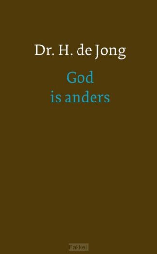 product afbeelding voor: God is anders