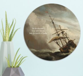 Muurcirkel 'In de stormen van het leven'