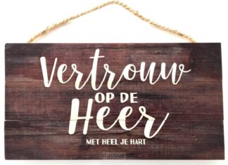 product afbeelding voor: Vertrouw op de Heer
