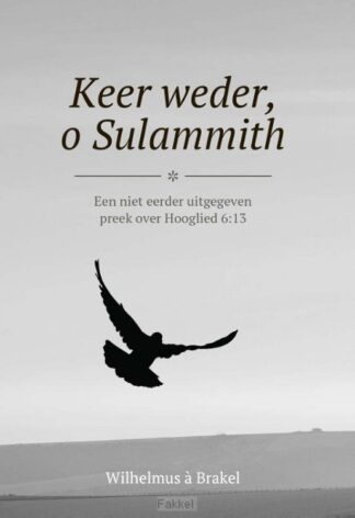 product afbeelding voor: Keer weder o sulammith