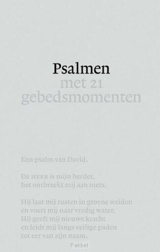 product afbeelding voor: Psalmen