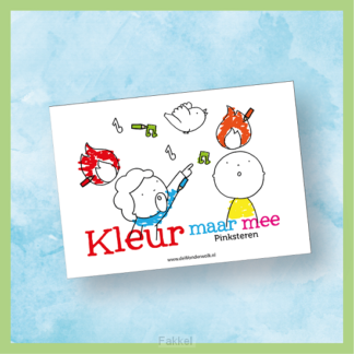 product afbeelding voor: Kleur maar mee pinksteren