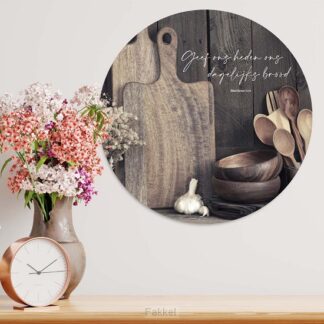 product afbeelding voor: Muurcirkel dagelijks brood