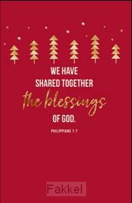 product afbeelding voor: Christmas Cards (18) Blessings of God