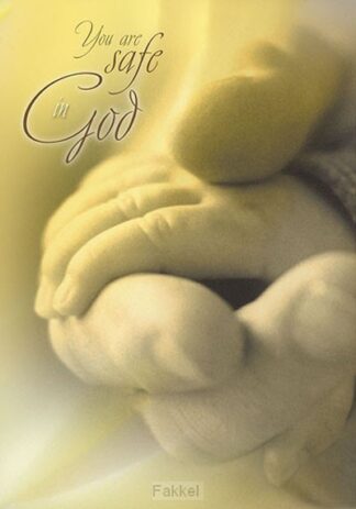 product afbeelding voor: Poster a4 you are safe in God