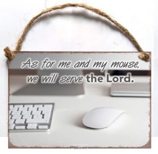 product afbeelding voor: As for me and my house we will serve the