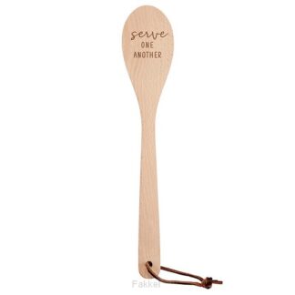 product afbeelding voor: Wooden baking spoon Serve one another