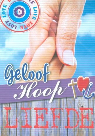 product afbeelding voor: Schrijfblok A6 geloof hoop liefde