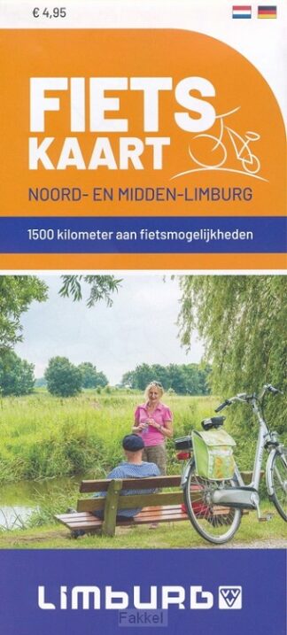 product afbeelding voor: Fietskaart noord en midden-limburg