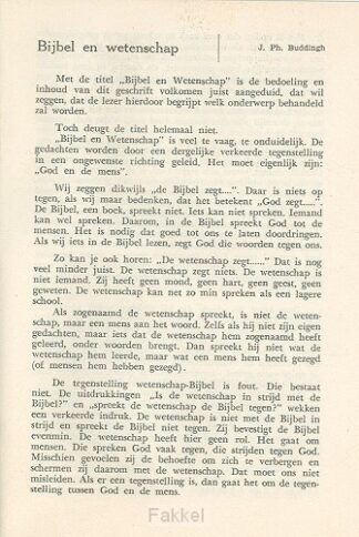 product afbeelding voor: Bijbel en wetenschap
