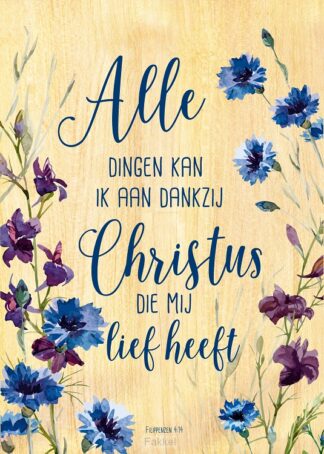 product afbeelding voor: Alle dingen kan ik Filippenzen 4-13