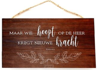 product afbeelding voor: Wie hoopt op de Heer Jes 40:31