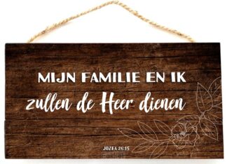 product afbeelding voor: Mijn familie en ik zullen de Here dienen
