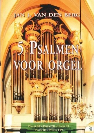 product afbeelding voor: Vijf psalmen voor orgel