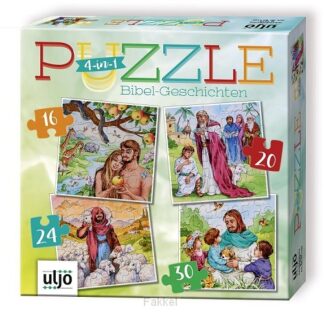 product afbeelding voor: 4 in 1 puzzel bijbelverhalen